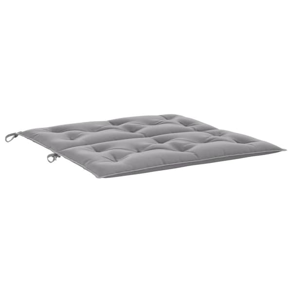 vidaXL hynder til havebænk 2 stk. 100x50x7 cm oxfordstof grå