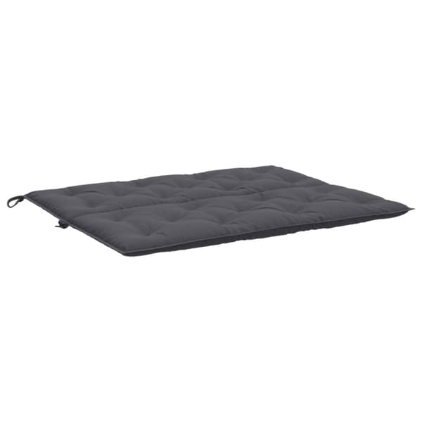 vidaXL hynde til havebænk 120x(50+50)x7 cm oxfordstof antracitgrå