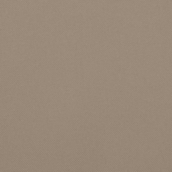 vidaXL Bänkdynor för trädgården 2st taupe 100x50x7cm oxfordtyg