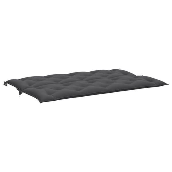 vidaXL hynde til havebænk 150x(50+50)x7 cm oxfordstof antracitgrå