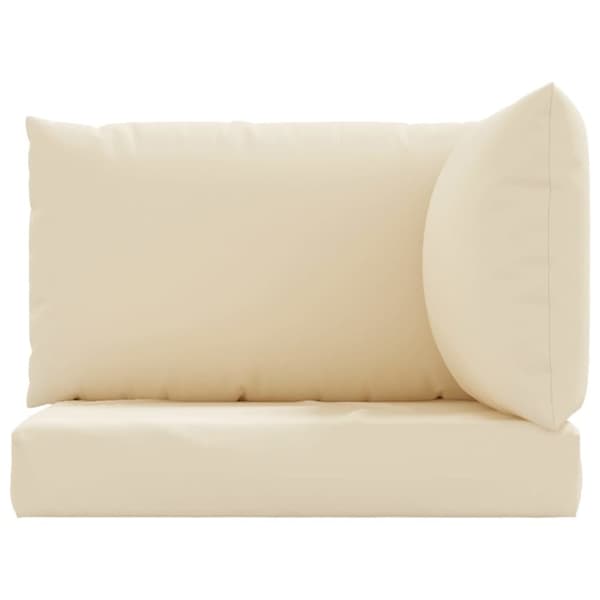 vidaXL pallehynder 3 stk. oxfordstof beige