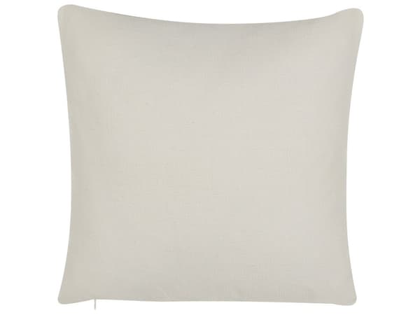 Set av 2 Prydnadskuddar Flerfärgade Bomull och Polyesterblandning 45 x 45 cm Dekorativa Mjuka Hemtillbehör Abstrakt Tryck Löv