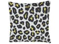 Miniatyrbild 4 av 7: Set med 2 Trädgårdskuddar Svart och Vit Polyester 45 x 45 cm Leopard Djurtryck Mönster Trädgård Uteplats