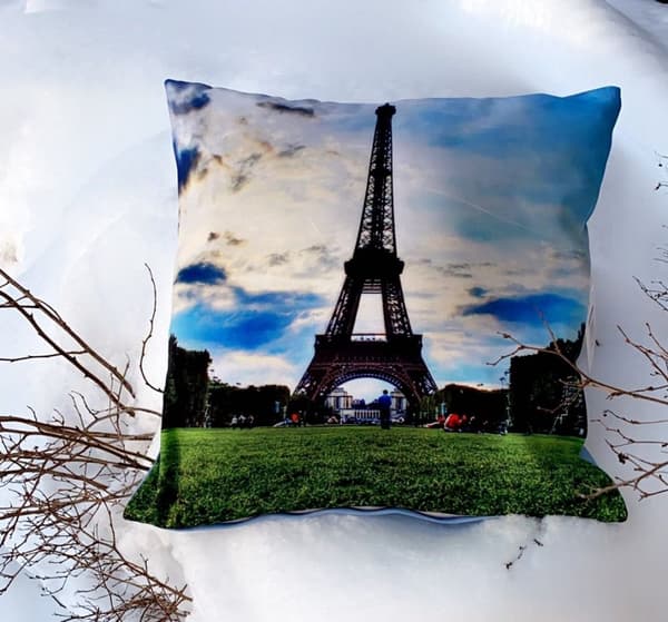 Prydnadskudde Eiffel