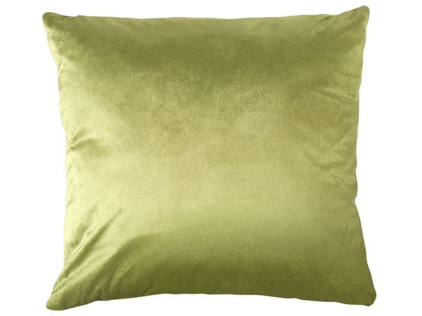 Kudde set om 2 Grön sammet 45 x 45 cm Prydnadskudde Dekorativt vävmönster