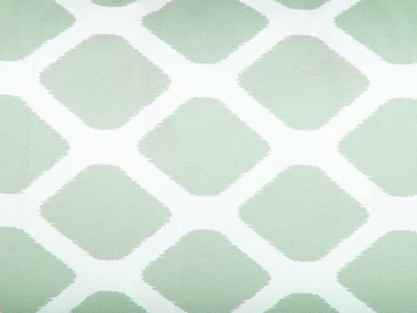 Set med 2 utomhuskuddar Mintgrönt och vit 40 x 70 cm Geometriskt diamantmönster Trädgårdskuddar inomhus utomhus