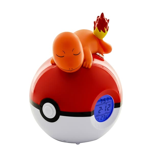 Pokémon Charmander Light-Up FM Alarm Clock