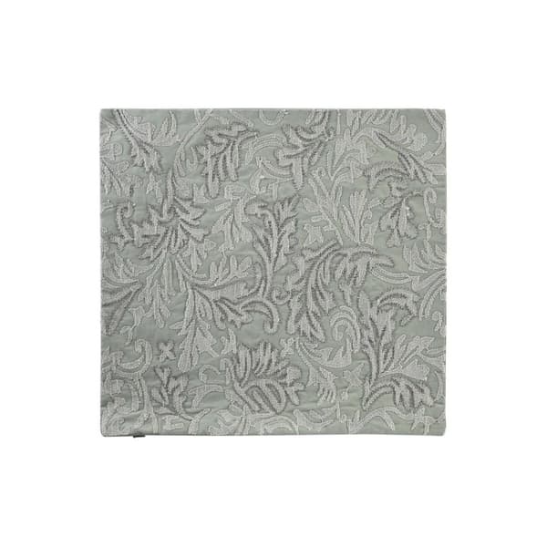 Tyynysuoja DKD Home Decor Kukka-aiheinen Vihreä 50 x 1 x 50 cm