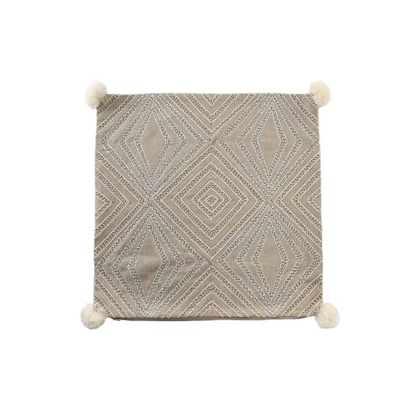 Kuddfodral DKD Home Decor Grå 50 x 1 x 50 cm
