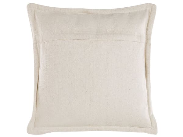 Sett med 2 pynteputer Svart Beige Bomull 45 x 45 cm Polyesterfyll Avtakbart trekk Dekorasjon Tilbehør Boho