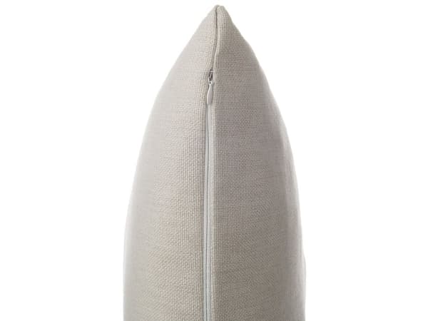 Sett med 2 Pynteputer Beige Lin 45 x 45 cm Minimalistisk Moderne Tilbehør