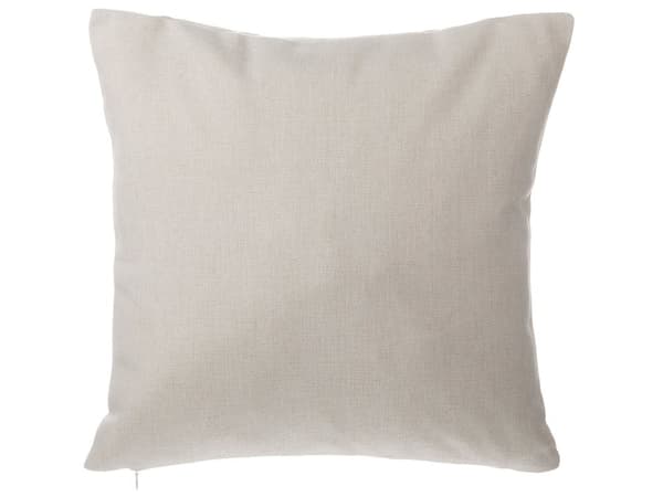 Sett med 2 Pynteputer Beige Lin 45 x 45 cm Minimalistisk Moderne Tilbehør