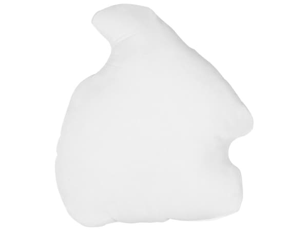 Sett med 2 Barneputer Svart og Hvitt Stoff 42 x 48 cm Pute Mykt Fyll Barneleke