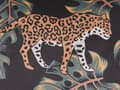 Miniatyrbilde 7 av 7: Sett med 2 Pynteputer Svart Dyretrykk 45 x 45 cm Leopardmotiv Moderne Glamour Dekor Tilbehør