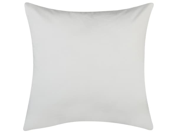 Sett med 2 Pynteputer Hvit Bomull 45 x 45 cm Quatrefoil Mønster Folietrykk Marokkansk Glamour Dekor Tilbehør