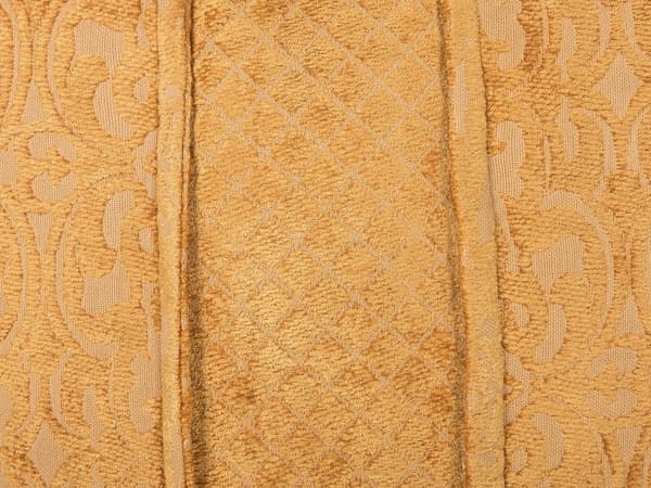 Dekorativ Pute Gul Flermønster 45 x 45 cm Blomster Diamant Geometrisk Retro Boho Innredning Tilbehør
