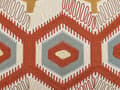 Miniatyrbilde 7 av 7: Sett med 2 pynteputer Flerfarget Bomull Ull 40 x 60 cm Geometrisk mønster Håndlaget Broderi Avtakbart trekk med fyll Boho