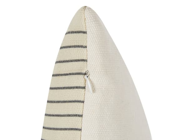 Sett med 2 Pynteputer Flerfarget Polyester Bomull 30 x 40 cm Geometrisk Mønster Pute Hjemtilbehør
