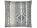 Miniatyrbilde 4 av 7: Sett med 2 Pynteputer Grå Polyester Bomull 45 x 45 cm Boho Geometrisk Mønster Frynser Stue Soverom