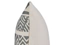 Miniatyrbilde 6 av 7: Sett med 2 Pynteputer Grå Polyester Bomull 45 x 45 cm Boho Geometrisk Mønster Frynser Stue Soverom