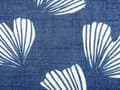 Miniatyrbilde 7 av 7: Sett med 2 pynteputer Blå Hvit Polyester 45 x 45 cm Bladmønster Dekorasjon Tilbehør Glamour Stue Soverom