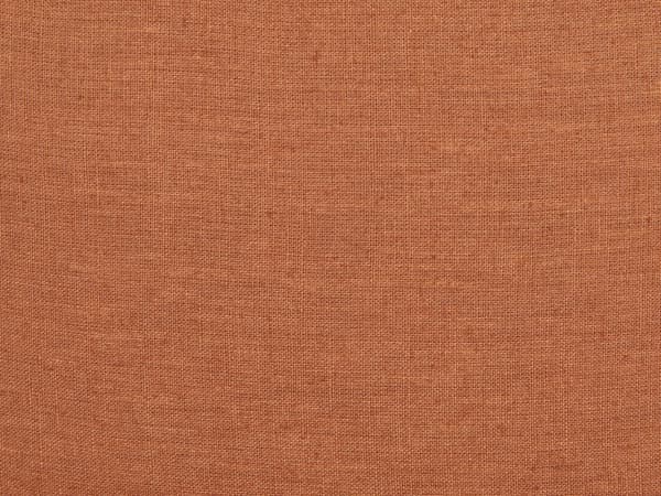 Sett med 2 pynteputer Oransje Lin 45 x 45 cm Ensfarget Dekorasjon Tilbehør Moderne Stue Soverom