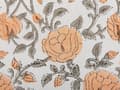 Miniatyrbilde 7 av 7: Sett med 2 pynteputer Flerfarget Bomull 45 x 45 cm Blomstermønster Roser Tilbehør Dekorasjon