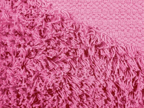 Set med 2 Dekorativa Kuddar Rosa Bomull 45 x 45 cm Geometriskt Mönster Bohemisk Dekor Tillbehör