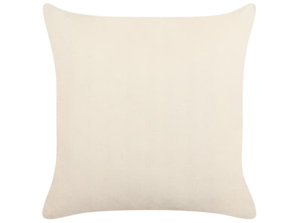 Set med 2 Prydnadskuddar Svart Beige Bomull Patchwork 45 x 45 cm Modern Traditionell Dekor