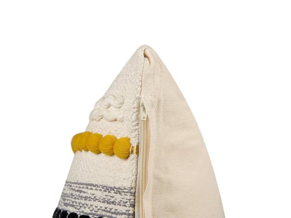 Set med 2 Prydnadskuddar Flerfärgad Bomull 40 x 60 cm Kraftig Fyllning Modern Boho Hemtillbehör Textilier Vardagsrum Sovrum