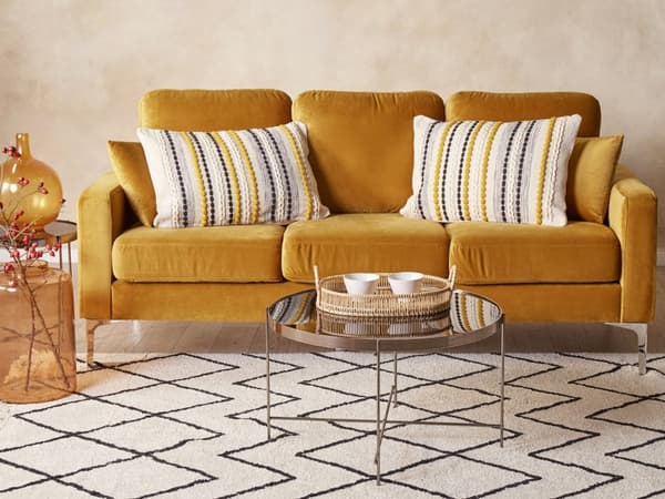 Set med 2 Prydnadskuddar Flerfärgad Bomull 40 x 60 cm Kraftig Fyllning Modern Boho Hemtillbehör Textilier Vardagsrum Sovrum