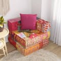 Miniatyrbillede 8 af 11: vidaXL modulsofa med pude stof patchwork