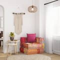 Miniatyrbillede 2 af 11: vidaXL modulsofa med pude stof patchwork