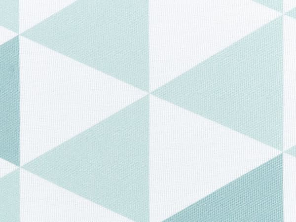 Sett med 2 utendørs sitteputer Blå Hvit 37 x 34 cm Geometrisk mønster Snor til å feste UV-bestandig Utemøbler Uteplass