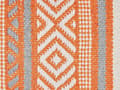 Miniatyrbild 6 av 6: Prydnadskudde Flerfärgad Bomull 30 x 50 cm Dekorativ Kudde Geometriskt Mönster Boho Design