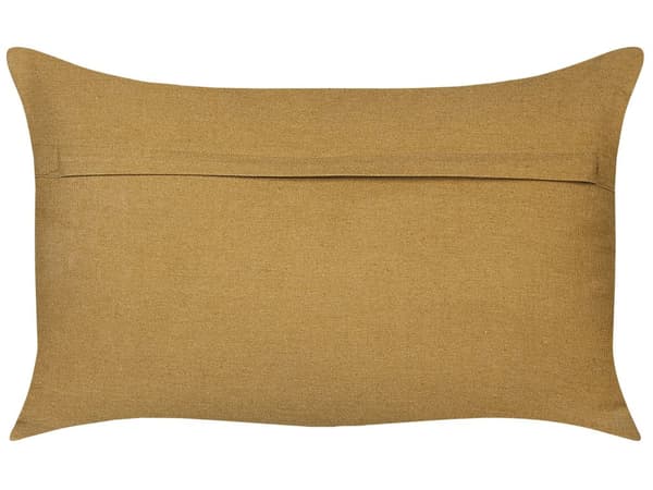 Sett med 2 Pynteputer Flerfarget Jute Bomull 30 x 50 cm Geometrisk Mønster Håndlaget Avtakbart Trekk med fylling