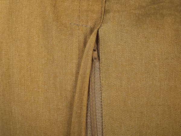 Prydnadskudde Flerfärgad Jute Bomull 30 x 50 cm Geometriskt Mönster Handgjord Avtagbart Fodral med Fyllning