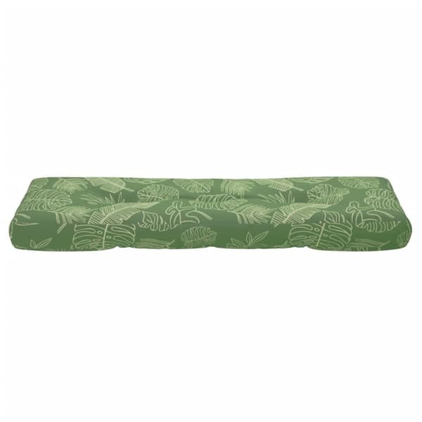 vidaXL Palldyna bladmönster 120x40x12 cm tyg