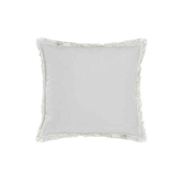 Kudde DKD Home Decor Grå Beige Polyester Bomull Aluminium (45 x 10 x 45 cm) (2 antal)
