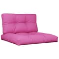 Miniatyrbillede 2 af 10: vidaXL pallehynder 2 stk. stof pink