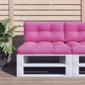 Miniatyrbillede 1 af 10: vidaXL pallehynder 2 stk. stof pink