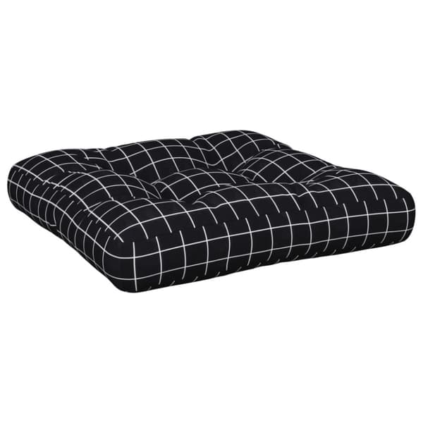 vidaXL pallehynder 2 stk. stof ternet sort