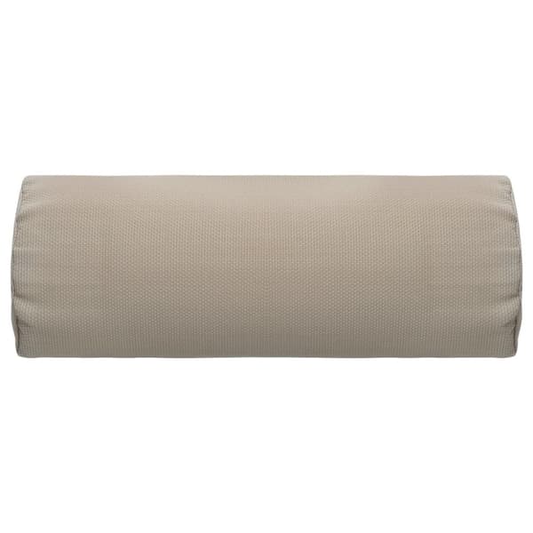 vidaXL Nackstöd till solstol taupe 40x7,5x15 cm textilene