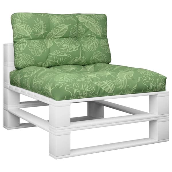 vidaXL pallehynder 2 stk. stof bladmønster