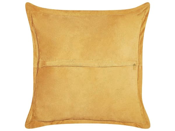 Sett med 2 gule dekorative puter 43 x 43 cm Moderne tradisjonell stue soverom puter
