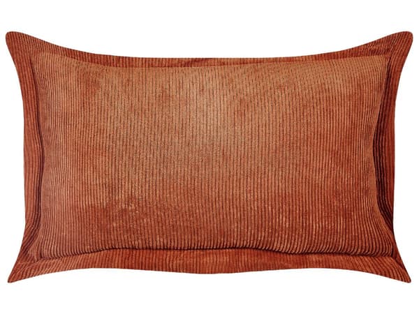 Sett med 2 gyldenbrune dekorative puter 47 x 27 cm Moderne tradisjonell stue soverom puter