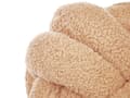 Miniatyrbilde 6 av 6: Sett med 2 dekorative puter beige Boucle knutepute 19 x 19 cm Decor Accessories