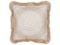 Miniatyrbilde 4 av 7: 2 Puter Beige og Hvit Polyester Cover 45 x 45 cm Boho Print Dekorative Pynteputer Stue Dekorasjon