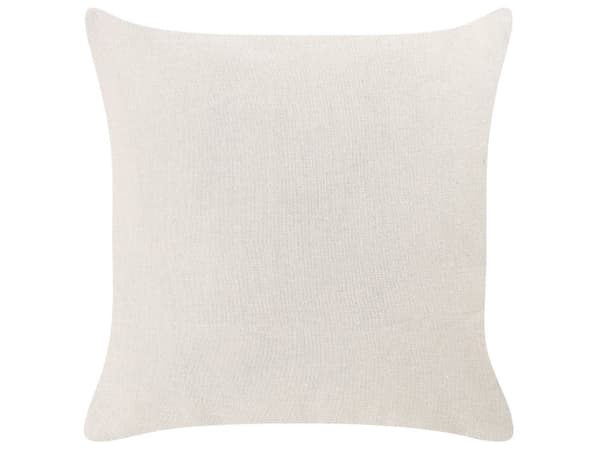 Sett med 2 Pynteputer Flerfarget 45 x 45 cm Blomstermønster Blomstermotiv Avtakbart trekk med fylling