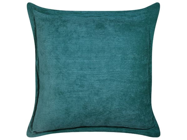 Set med 2 Blågröna Prydnadskuddar Manchester 43 x 43 cm Modern Traditionell Vardagsrum Sovrum Kuddar